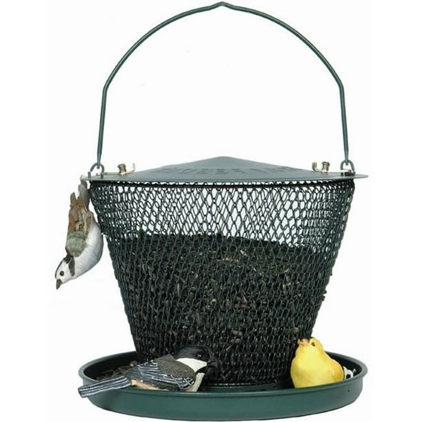Tray Bird Feeder Green
