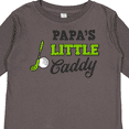 thumbnail image 4 of Inktastic Papa's Little Caddy with Golf Club and Ball Boys or Girls Long Sleeve Toddler T-Shirt, 4 of 5