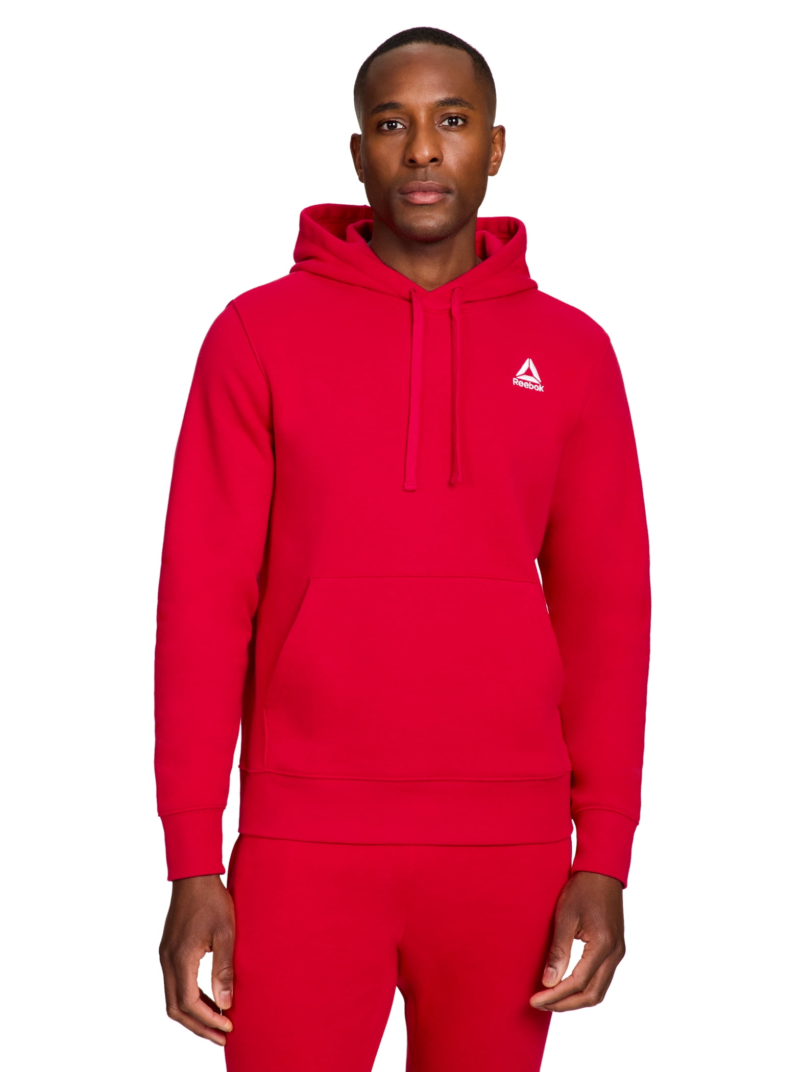Reebok Men's and Big Men's Game Day Fleece Left Chest Hoodie, Sizes XS-5XL