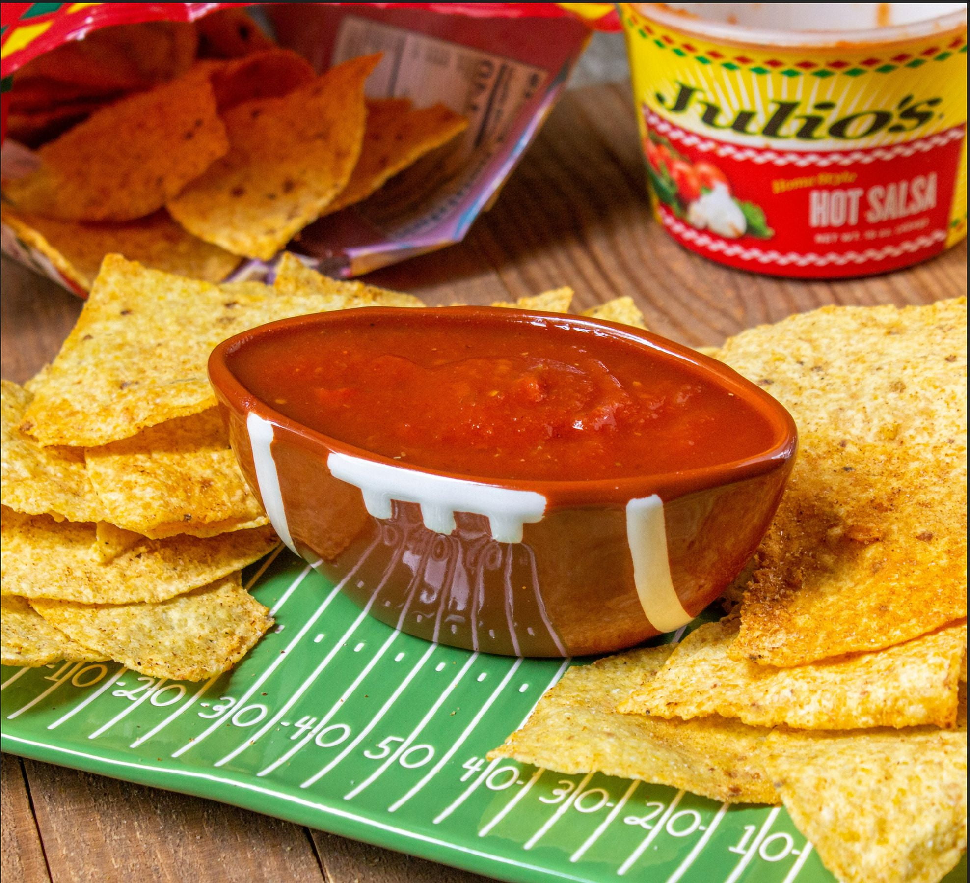 Julio's Home Style Hot Salsa, 16 oz