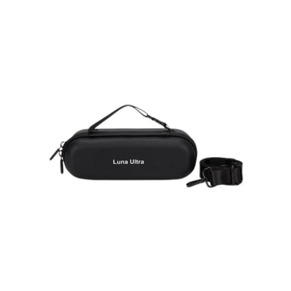 Storage Bag for Insta360 Luna Ultra Camera, Dust-Proof PU Leather Protective Case, Shock-Absorbing Lining Shoulder Strap, Portable Travel Pouch Photography Accessories