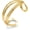 Dainty Multi-layer Wire Cuff Bracelet, variant on Gold Cuff Bracelet for Women Chunky Multi-layer Cross Wire Open Bracelet Hollow Wide Cuff Bracelets Adjustable Gold Open Cuff Bangle Bracelet