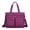 Purple, variant on Large-capacity Ladies Handbag Shoulder Messenger,Black