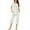 Green, variant on Wancir Women Pajama Sets Two-Piece Nightwear Short Sleeve Sleepwear 1/4 Button Down Pj Lounge Sets with Long Pants