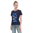 thumbnail image 4 of Women's Basic Short Sleeve T-Shirt Super Saiyan, 4 of 6