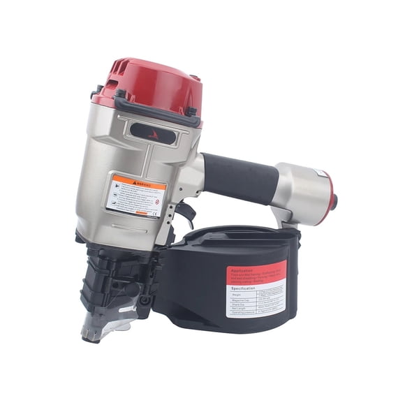 CN70 Pneumatic Coil Roofing Nailer Tool Air Nailing Gun Coil Nailer Pneumatic Nailer Woodworking Tool