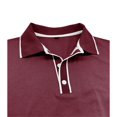 thumbnail image 6 of Men’s Lapel Button T-Shirt Casual Business Everyday Top, 6 of 8