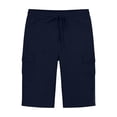 thumbnail image 6 of akafmk Women's 10" Cargo Bermuda Shorts Knee Length Multi Pockets Summer Shorts for Outdoor Work, 6 of 6