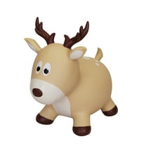 Toddler Boys and Girls Wildlife Hopper Farm Hopper Bounce Toy, Deer