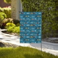 thumbnail image 4 of Wukai Construction Trucks Garden Flags Double Sided Welcome Garden Yard House Flags Outside Outdoor House (Only Flag), 4 of 8