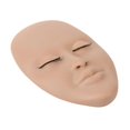 thumbnail image 1 of Lash Mannequin Head Eyelash Extension Practice Mannequin Makeup Mannequin Head for Beginner Light Brown, 1 of 5