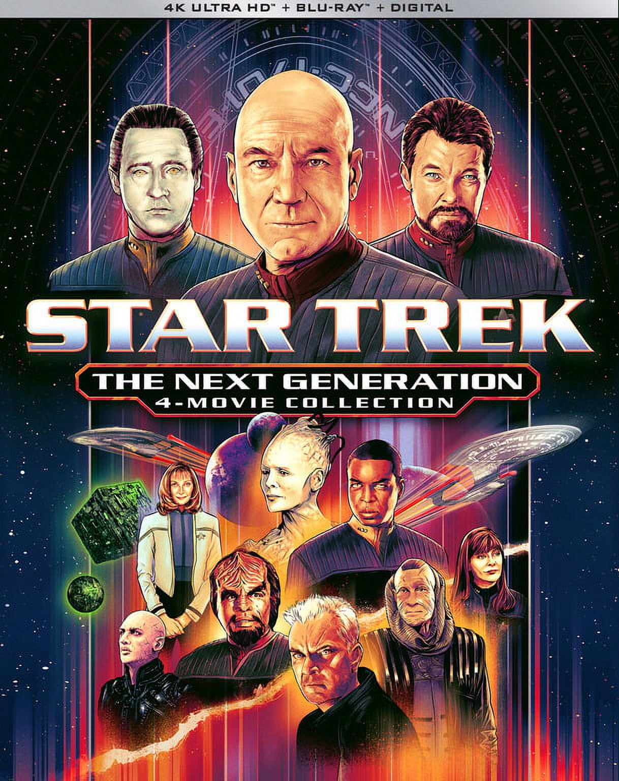 Paramount Star Trek: The Next Generation 4-Movie Collection (4K 