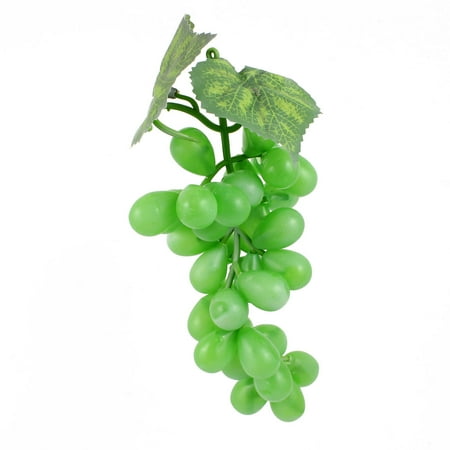 Grape Kitchen Decorations - Household Office Plastic Artificial Grape Decoration Green 17cm Long