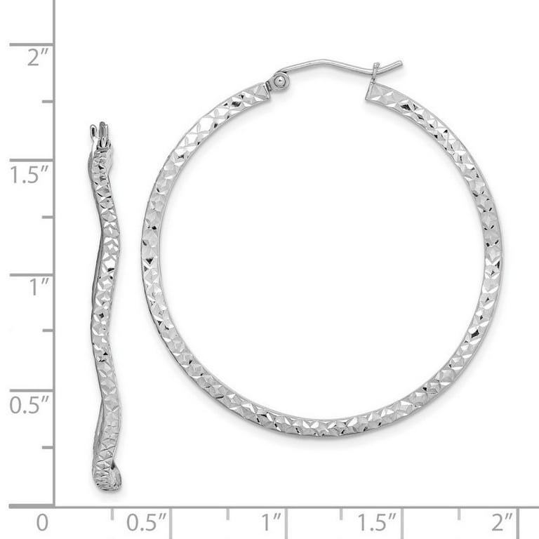 Wavy Wide Hoop Earrings 14k Gold-plated Sterling Silver Wavy Wide Hoop Earrings 14k Gold-plated Sterling Silver