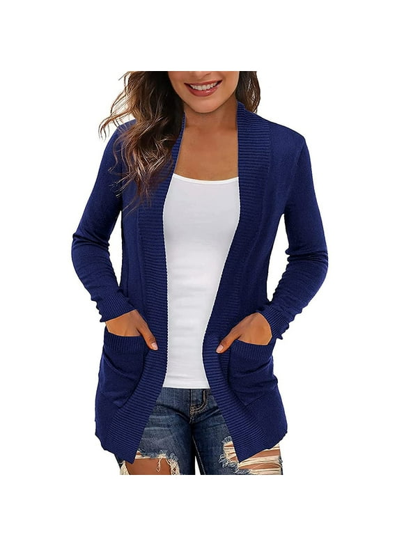 Women's Blue Cardigans