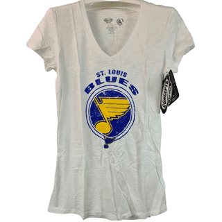 NHL St. Louis Blues Primary Logo T-Shirt, Small,Blue  