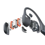 Shokz OpenRun Pro 2 Standard Black Bone Conduction Sport Headphones