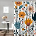 thumbnail image 2 of JRXY Shower Curtain Multiple Sizes Lightweight and Durable 72x72, 2 of 7