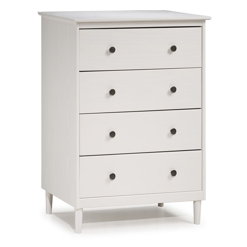 4 Drawer Solid Wood Dresser White Canada 4 Drawer Solid Wood Dresser White