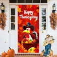 thumbnail image 4 of 35 X 71 Inch Thanksgiving Day Door Cover - Thanksgiving Day Door And Wall Decoration - Festival Party Decoration, 4 of 6