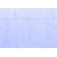 thumbnail image 1 of Ahgly Company Machine Washable Indoor Rectangle Solid Blue Modern Area Rugs, 2' x 3', 1 of 4
