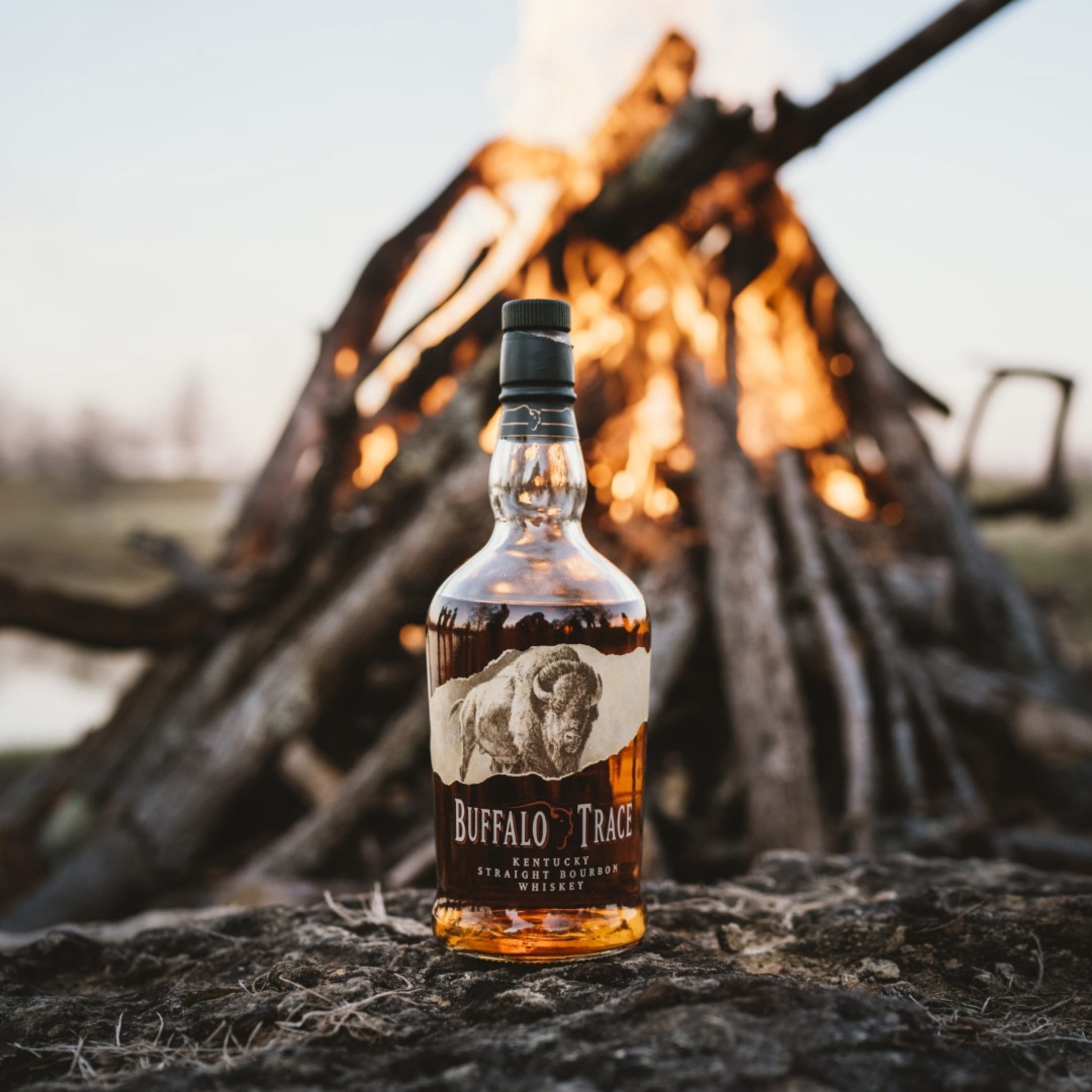 ウイスキー Buffalo Trace Kentucky Straight Bourbon Buffalo Trace, Kentucky Straight Bourbon Whiskey, 750 ml, 45