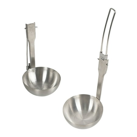 

Spoon Strainer Soup Colander Collapsible Camping Cutlery Camping Dinnerware Hot Pot Metal Cooking Utensils Foldable Tableware Portable Stainless Steel Filter Screen