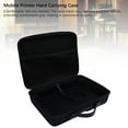 thumbnail image 4 of Portable Printer Hard Case, Rubber Handle EVA Nylon Wireless Mobile Printer Case Shock Absorption  for Outdoor, 4 of 7
