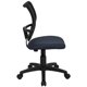 thumbnail image 2 of Silla de oficina operativa giratoria Flash Furniture malla azul marino respaldo medio, 2 of 2