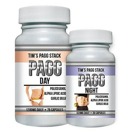 Tim's PAGG Stack - The True Version of Tim Ferriss' 4 Hour Body Fat Burning Supplement - Build Muscle and Lose (Best Way To Lose Fat Gain Muscle)
