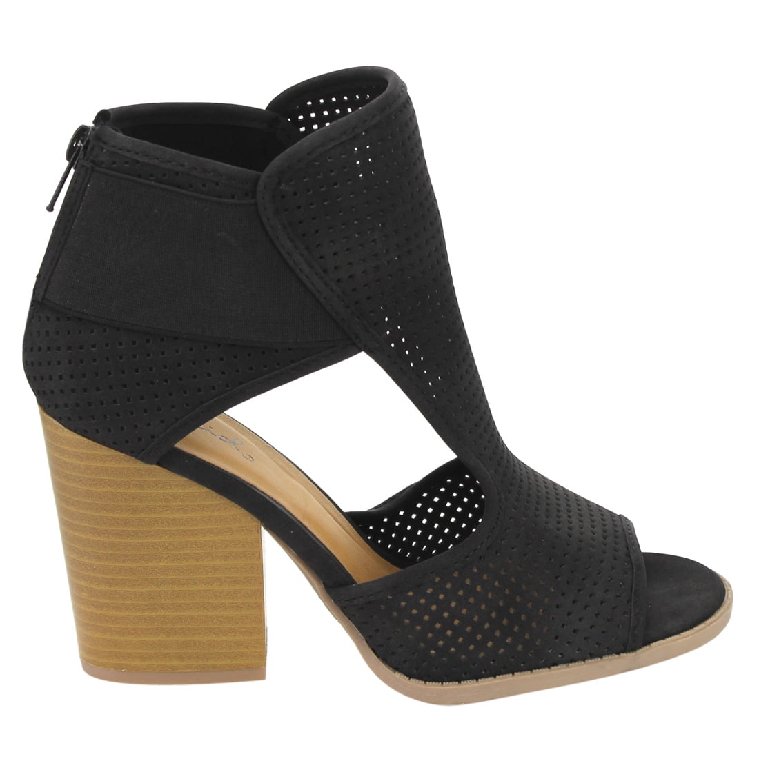 russity zippered booties