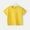Yellow, variant on Agkizg Toddler Baby Boys and Girls Summer Tops,Short Sleeve T-shirt for Kids,Toddler Baby Boys Girl Comfortable Solid Color Short Sleeve T-shirt Top