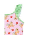 thumbnail image 2 of Character Toddler Girl Ruffle Strap One- Piece Swimsuit, Sizes 12M-5T, 2 of 3