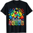thumbnail image 2 of 100% Cotton Unisex Autism Awareness Support Squad T-Shirt, 2 of 5