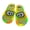 Yellow1, variant on Kid's LED Light Up Slippers, Indoor House Light-Up Slippers with Cartoon Eye, Open Toe Non Slip Outdoor Platform Shoes
