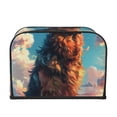 thumbnail image 2 of Disketp Colorful Cloud Shepherd Dog 4 slice Toaster Cover, Four Slice Toaster Appliance Dust-proof Cover For Kitchen Small Appliance Dust Cover, 2 of 7