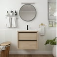 thumbnail image 2 of Holaki 24" Bathroom Vanity with 2 Soft Close drawers, White Ceramic Basin, 2 of 7