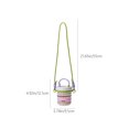 thumbnail image 3 of PEONAVET Tasse à Salade en Plastique Double Couche Tasse à Salade Bocal de Rangement Portable pour Fruits Récipient à Collation Hermétique Tasse à Salade de Fruits, 3 of 9