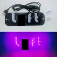 thumbnail image 5 of Letrero luminoso LED para automóvil con 10 colores que cambian con interfaz USB, interruptor de luces para facilitar la ubicación de los pasajeros durante la noche, con ventosas, 5 of 5