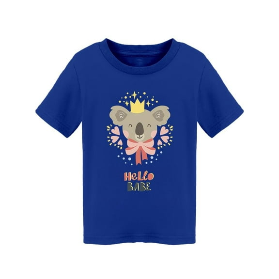 Smiling Koala With A Crown T-Shirt Toddler -Image by Shutterstock, 5 Toddler