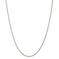 thumbnail image 1 of 14K Rose Gold 1.0mm Diamond Cut Rope 20 Inch, 1 of 5