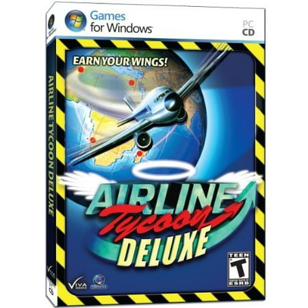 Airline Tycoon Deluxe for Windows PC- XSDP -09183 - In Airline Tycoon Deluxe, build your empire in the sky as you take charge of your own airline, complete with the industry elite.  Create