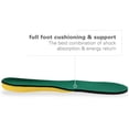 thumbnail image 4 of Plantillas para zapatos Spenco Polysorb Cross Trainer para hombre 12-13.5, 4 of 8