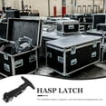 thumbnail image 3 of Shisuyan Boat Door Latch Black 2Pcs 5.70X3.14X1.18In For Professionals In Industrial Use, 3 of 8