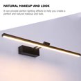 thumbnail image 3 of UPOUART Black Bathroom Vanity Light Fixture Modern Mirror Headlamp 1Set, 3 of 7