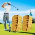 thumbnail image 2 of Golf Head Covers PU Portable Set Protective Sports Golf Training! Protector for Athlete Travel Golf Training Yellow Small, 2 of 9