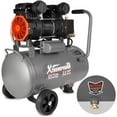 thumbnail image 5 of XtremepowerUS 7 Gallon Ultra Quiet Air Compressor, 2HP Oil-Free Air Compressor Tank, 65dB Air Compressor For Car Repair, Spray Painting, Woodwork Nailing, 110V/60hz, 5 of 8