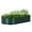 Green-6x3x1 ft, variant on Raised Garden Bed 8x4x2 ft ft with Cloche Hoop and Plant Cover Frost, Plant Netting, 8 Mil PE Sheeting Greenhouse Hoop & Cover Kits, Cloche Kit Hoops for Home Garden Mind Bed of Veggie, Flower, Herbs