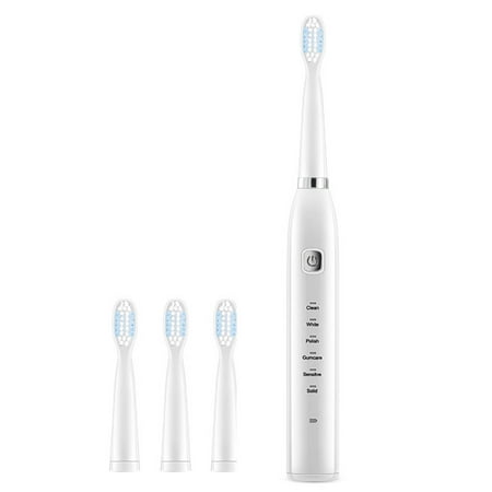 Tech-Driven Dental Delight! HIMIWAY Electric Toothbrush Sale Electric Toothbrush, USB Waterproof Rechargeable Toothbrush for Adults, 6 Modes