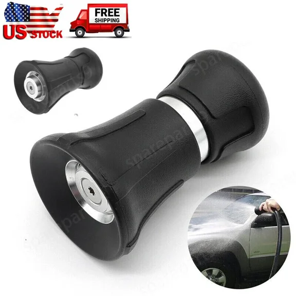 PURELY- Fireman Style Garden Hose Nozzle High Pressure Sprayer For Watering Washing Car
